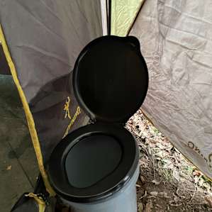 Toilet on site