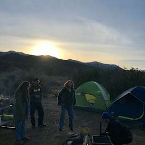 Tent camping under the stars #2