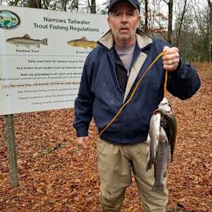 5 trout limit, but there were two of us!