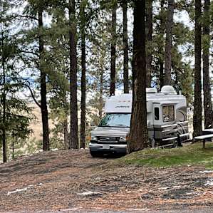 Nestled amongst the pines, overlooking the Palouse.