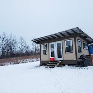 The cabin