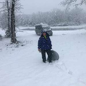 surprise snow storm!