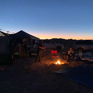 Camp we setup.