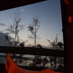 Watching the sunset