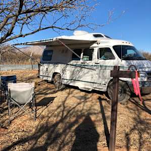 Mesquite forest tent sites