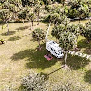 The grounds are well maintained and campers can choose where they'd like to set up