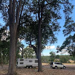 View of camp taken from the back of the site.