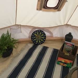 Bamboo Garden Yurt/Tent on Farm