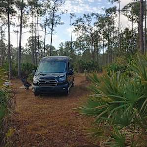 Scenic campsite