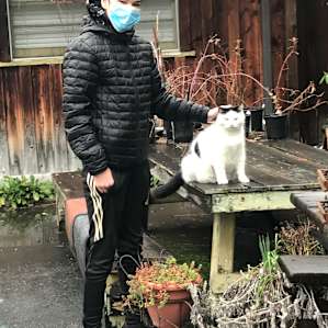 Filibuster the temperamental cat with equally tempermental teen
