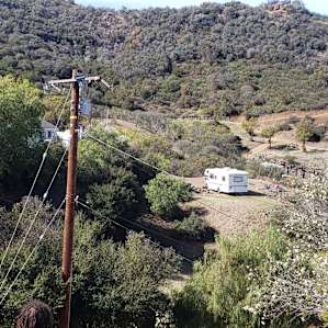 Hiking trail view