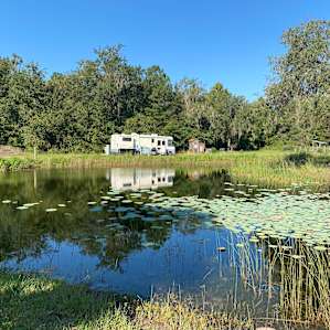 The Blue Heron — Camper/RV Hookups