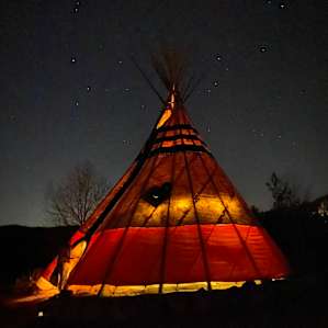 Grand Tipi @ Camp Temenōs