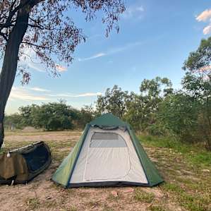 Just a little photo of our swag and tent