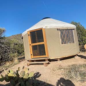 YURT GEODE @ RIPARIAN RIDGE RANCH