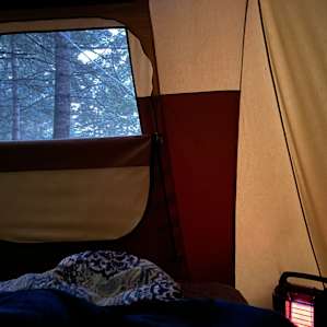Love this heater! Warmed the entire tent in less than 5 minutes.