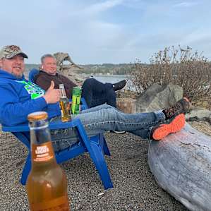 Great place to relax with a cold beer.