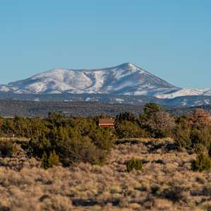 Beautiful views of Humphrey’s Peak in the distance.