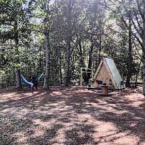The Blue Heron — Camper/RV Hookups