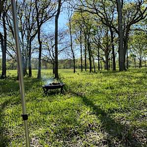 Country side camp near Brazos Bend