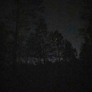 Clear views of the stars.