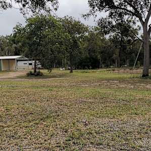 Back of property.