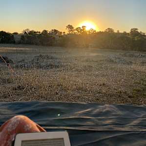 Enjoying the sunset