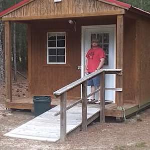 Outside of cabin