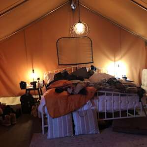 So cozy with the king sized bed