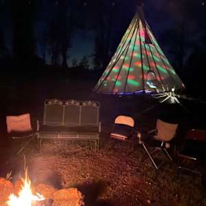 Jerusalem Ranch Tepee and Trailer