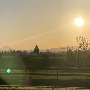 Sunrise by Mt Hood