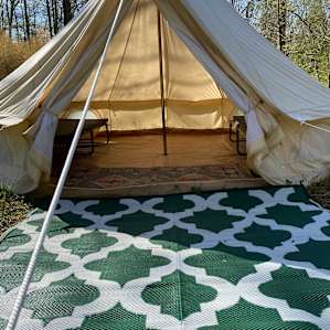 McCully bell tent glampsite