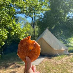 campfire donuts for breakfast