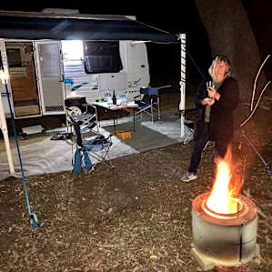Fire pit provided (in season).