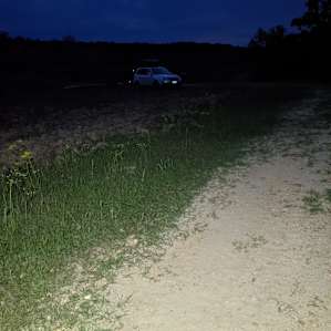 On the way back from the main property