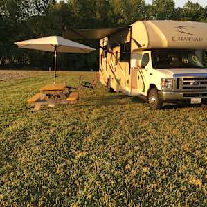 RV/Trailer camping at Thornton Farm