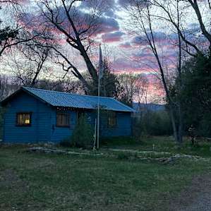 Cabin at Sunset