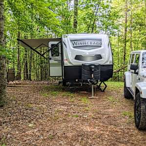 Wooded Camping at Pond