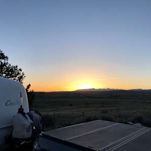 Sunset over the La Plata Mtns