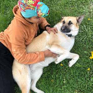 their amazing dog!!!