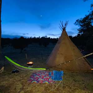 The Rustic Mountain Tipi