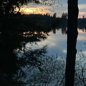 It's so serene. The loon songs were haunting.
