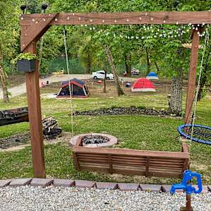 Campsite on the Caney Tent Site
