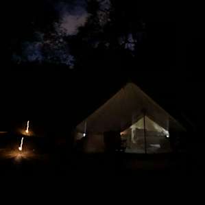 Glamping at Folsom Lake Site B