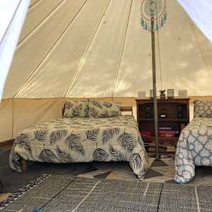 Glamping at Folsom Lake Site B