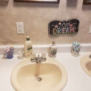 Communal bathroom amenities
