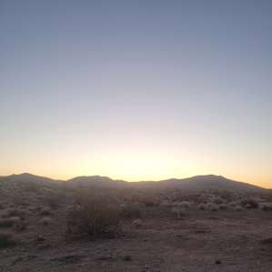 Sunset....