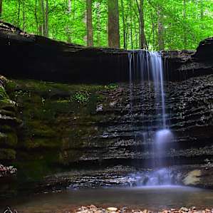 One of the photos from my Nikon at the big falls.