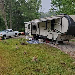 Campsite on the Caney