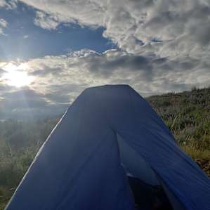 "Loowit" Tent Site - Hillside Views